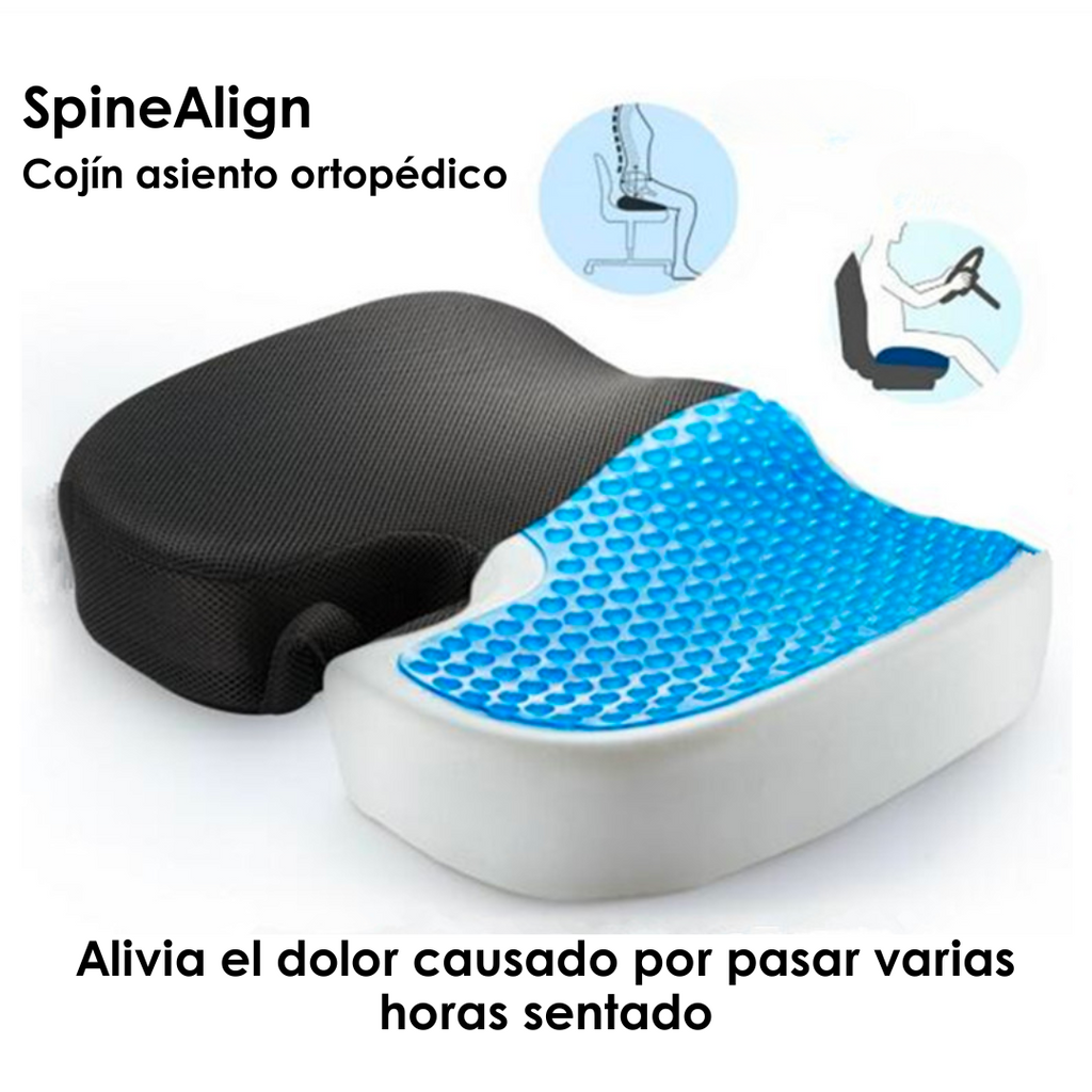 SpineAlign Cojín asiento ortopédico